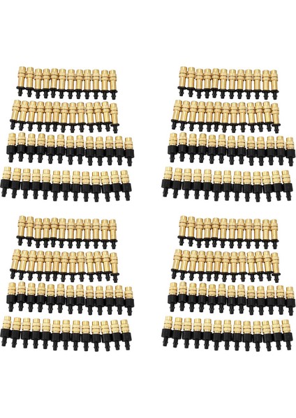 200 Adet Ayarlanabilir Püskürtücü Pirinç Sisleme Memesi Atomize Yağmurlama Mini Damla Bahçe Sulama Sulama Spreyi (Yurt Dışından) fiyatları