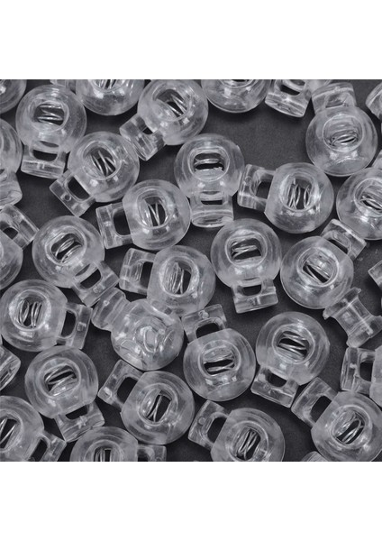 150 Adet Şeffaf Plastik 5mm Tek Delikli Kablo Tıpaları Kordon Kilidi Kordon Kilidi Durdurucu (Yurt Dışından) modelleri