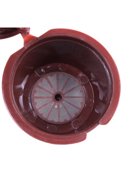 Plastik Doldurulabilir Kahve Kapsülü Için 16 Adet Kaşık Fırça ile 200 Kez Yeniden Kullanılabilir Uyumlu (Yurt Dışından)