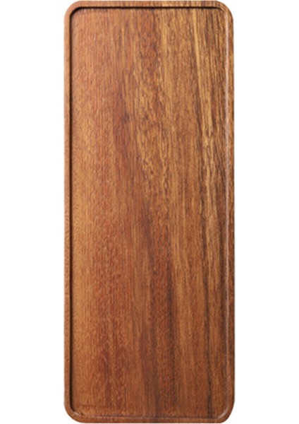 4x Güney Amerika Ceviz Tepsisi, Masif Ahşap Öğleden Sonra Çay Tepsisi, Meyve Tepsisi, Kahve Dükkanı Basit Aperatif Tepsisi (Yurt Dışından)