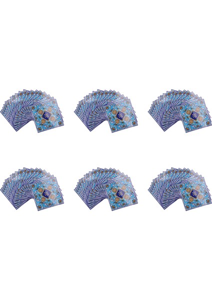 120 Adet/grup 3D Avrupa Tarzı Kiremit Duvar Sticker Mutfak Banyo Tuvalet Fayansları Bel Hattı Sanatsal Fresk Zemin Duvar Çıkartmaları (Yurt Dışından)
