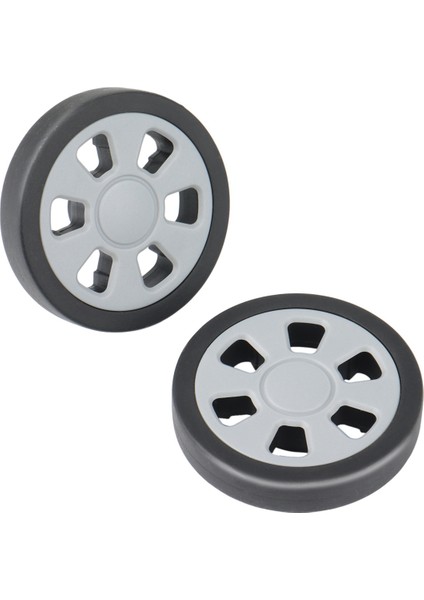 16X Bagaj Aksesuarları Tekerlekler Uçak Bavul Kasnak Silindirleri Sessiz Tekerlek Aşınmaya Dayanıklı Parça Tamiri 60X12MM (Yurt Dışından)