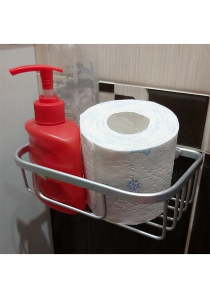 2x Banyo Duş Rafı Tutucu Alüminyum Köşe Depolama Rafı Şampuan Sabun Kozmetik Rafları Duvara Monte Mutfak (Yurt Dışından) fırsatları