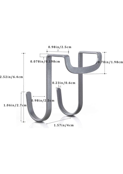 Dolap Üstü Kanca, Paslanmaz Çelik Çoklu Kullanım S Şekilli Dolap Üzeri Askılı Kapı Kancaları Mutfakta Kullanım (15'li Paket) (Yurt Dışından) modelleri
