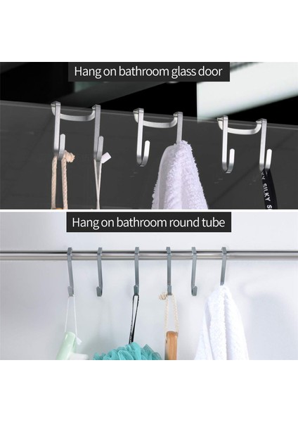 Dolap Üstü Kanca, Paslanmaz Çelik Çoklu Kullanım S Şekilli Dolap Üzeri Askılı Kapı Kancaları Mutfakta Kullanım (15'li Paket) (Yurt Dışından) fırsatları