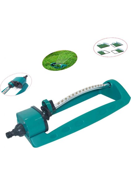 2x Bahçe Sprinkler Otomatik Sulama Çim Salıncak Memesi Çim Fıskiyesi Bahçe Çim Ormancılık Sulama Sulama Aracı (Yurt Dışından)