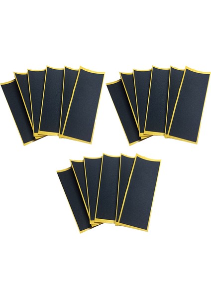 60 Adet/grup Siyah Klavye Güverte Kesilmemiş Bant Çıkartmalar Siyah Köpük Kaymaz Bant Çıkartmalar 38MM x 110MM (Yurt Dışından)