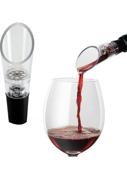20 Paket Şarap Havalandırıcı Dökücü, Emzik Şişe Tıpa Dekantör Dökücü Havalandırıcı Hızlı Sürahi Emzik (Yurt Dışından) fırsatları