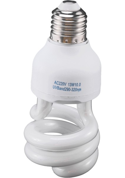 2x Uvb 13W Sürüngen Ampul Uv Lamba Vivaryum Teraryum Kaplumbağa Kaplumbağa Yılan Pet Isıtma Ampul 220V-240V(UVB10.0) (Yurt Dışından) fırsatları
