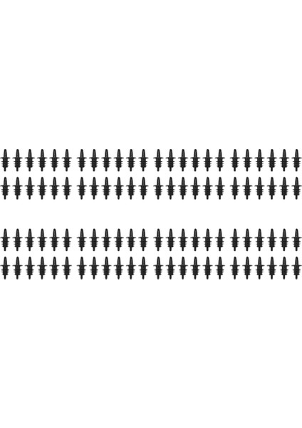96 Adet Plastik Likör Ruhu Şişe Pourer Bar Şarap Kokteyl Içecekleri (Yurt Dışından)