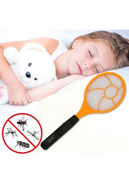 2x LED Elektrikli Sivrisinek Sineklik Sineklik Elektrikli Tenis Raketi 44X15.5 Wasp Sivrisinek (Yurt Dışından)