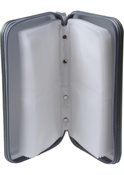 2x 80 Disk Albüm CD DVD Taşıma Kılıfı Cüzdan Saklama Tutucu Çanta Sert Kutu - Gümüş (Yurt Dışından) fırsatları