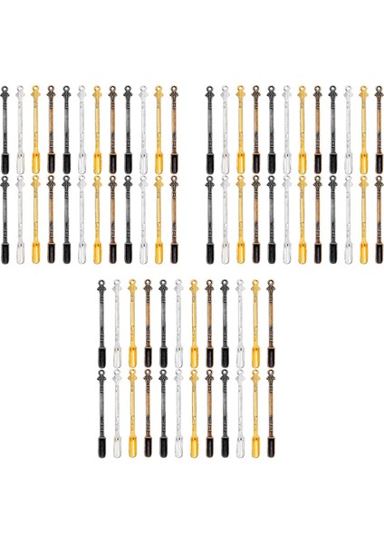 72 Adet Mini Kürek Enfiye Kaşık, Asılı Delik Kürek Ilaç Kaşık Tuz ile Şişeleri Doldurmak Için Kürek Kolye Kaşık (Yurt Dışından) modelleri