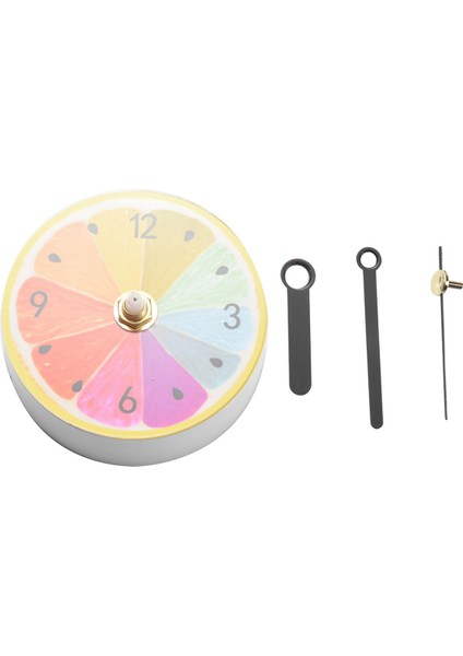 2x Benzersiz Limon Desen Mutfak Buzdolabı Buzdolabı Mıknatısı Taşınabilir Duvar Saati Arap Rakamı Magmatik Saat (Yurt Dışından) fiyatları