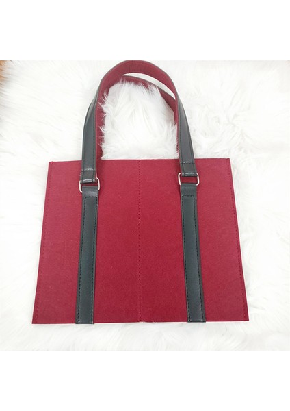 3x Kırmızı Şarap Çanta Kumaş 2 Şarap Şişesi Tote Çanta Taşıyıcı Keçe Şişe Hediye Saplı Keseler Şampanya Şişesi Kapağı Çanta (Yurt Dışından) fırsatları