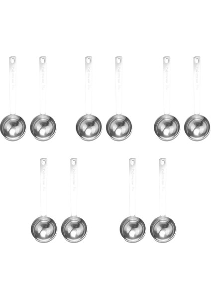 2 Yemek Kaşığı Ölçme Kaşığı Kahve Kaşığı, 30ML Metal Uzun Saplı Kaşık Kahve Ölçme Kaşığı, 10'lu Set (Yurt Dışından) fiyatları