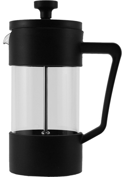 2x French Press Kahve ve Çay Makinesi, Kalınlaştırılmış Borosilikat Cam Kahve Presi Paslanmaz ve Bulaşık Makinesinde Yıkanabilir, Siyah (Yurt Dışından)