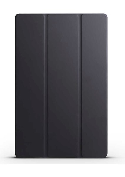 Samsung Galaxy Tab S9 Plus 12.4 Kılıf Yatay Standlı Arka Sert P.c Güçlü Mıknatıslı Uyku Modlu Smart Cover Kılıf (Model SM-X810)