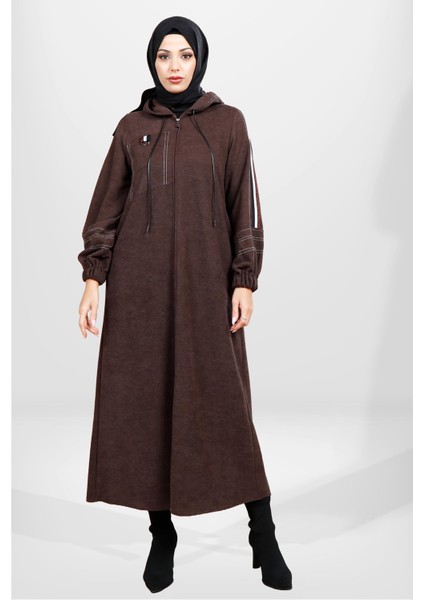 3800 Spor Kışlık Kahve Ferace