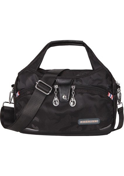 Rich Kanvas Kadın Büyük Kapasiteli Naylon Oxford Omuz Çantası (Yurt Dışından)