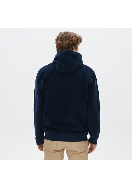 Nautıca Erkek Lacivert Standart Fıt Kapüşonlu Sweatshırt K37227T.4NV