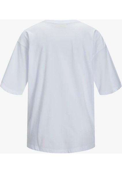 Jjxx Jxandrea Kadın Beyaz T-Shirt 12205777-BRIGHTWHITE fırsatları