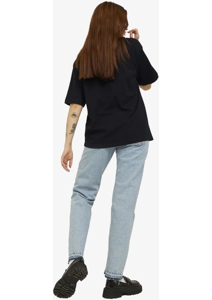 Jjxx Jxandrea Kadın Siyah T-Shirt 12205777-BLACK indirimleri