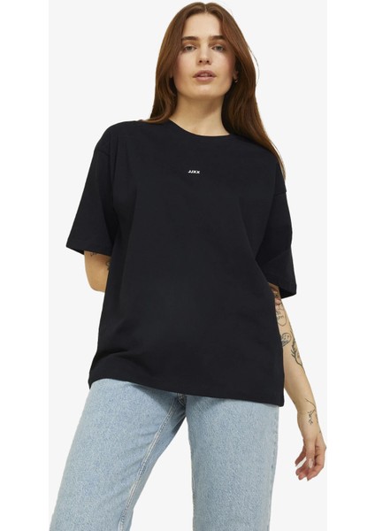 Jjxx Jxandrea Kadın Siyah T-Shirt 12205777-BLACK