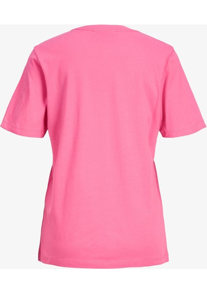 Jxanna Kadın Pembe T-Shirt 12206974-CARMINEROSE