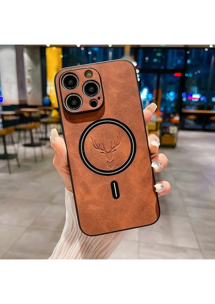 Apple iPhone 14 Pro Kako Manyetik Çekim Cep Telefonu Kılıfı (Yurt Dışından)