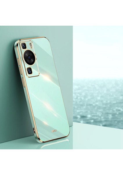 Huawei P60 6d Elektrolizasyon Tpu Cep Telefonu Kılıfı (Yurt Dışından)