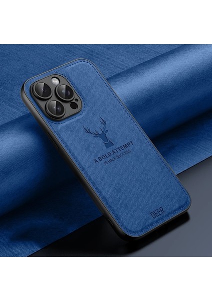 Apple iPhone 15 Plus Bez Geyik Deseni Cep Telefonu Kılıfı (Yurt Dışından)