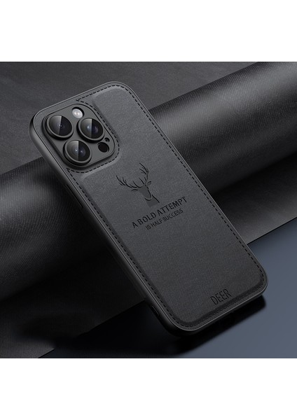 Apple iPhone 15 Plus Bez Geyik Deseni Cep Telefonu Kılıfı (Yurt Dışından)