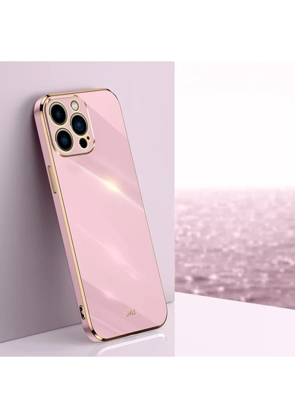 Apple iPhone 14 Pro 6d Elektrolizasyon Tpu Cep Telefonu Kılıfı (Yurt Dışından)