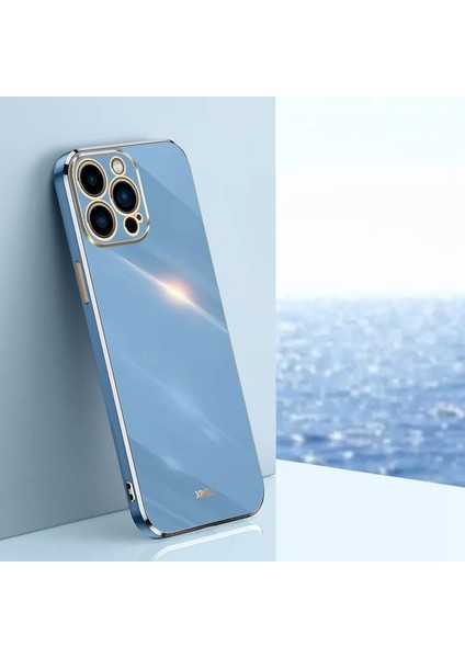 Apple iPhone 15 Pro Max 6d Elektrolizasyon Tpu Cep Telefonu Kılıfı (Yurt Dışından)