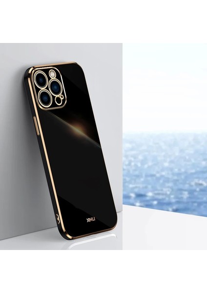 Apple iPhone 14 Pro 6d Elektrolizasyon Tpu Cep Telefonu Kılıfı (Yurt Dışından)