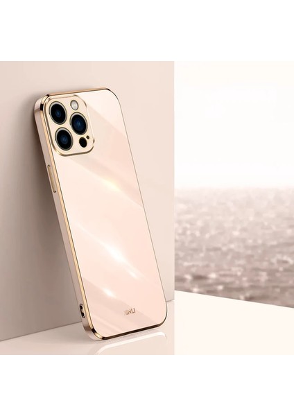 Apple iPhone 13 Pro 6d Elektrolizasyon Tpu Cep Telefonu Kılıfı (Yurt Dışından)