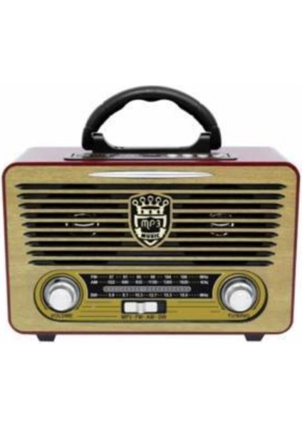 Ht 40BT Nostaljik Radyo Amp Bt Hoparlör