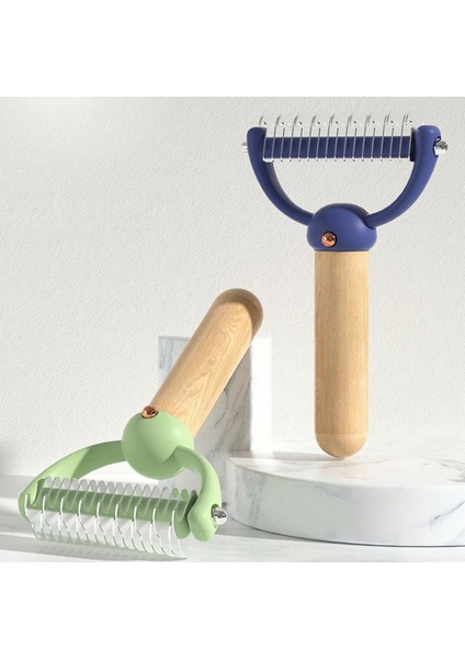 Lecheng Ahşap Evcil Hayvan Tarağı - Yeşil (Yurt Dışından) fırsatları