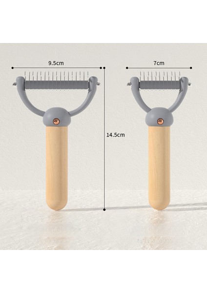 Lecheng Ahşap Evcil Hayvan Tarağı - Yeşil (Yurt Dışından) indirimleri