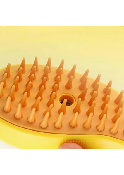 Lecheng Kedi ve Köpek Elektrikli Epilasyon Tarak Masaj Fırçası - Sarı (Yurt Dışından) indirimleri