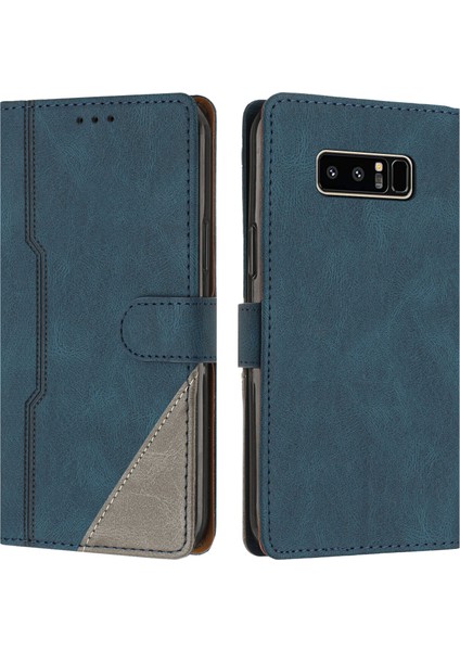 Samsung Galaxy Note 8 Flip Cover Cüzdan Telefon Kılıfı ile Uyumlu, Kart Yuvalı ve Kickstand Fonksiyonlu (Yurt Dışından)