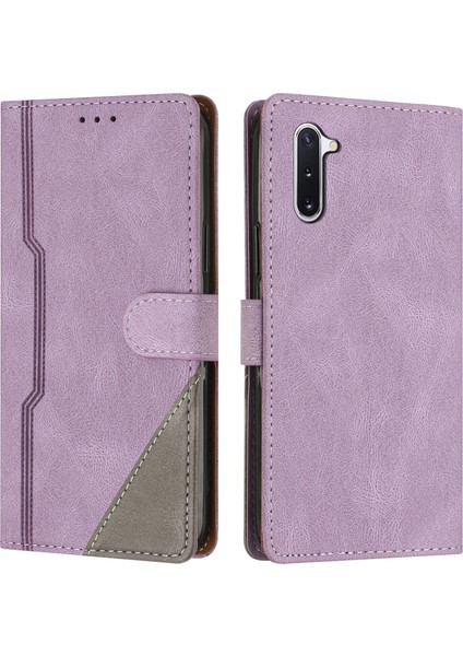 Samsung Galaxy Note 10 Flip Cover Cüzdan Telefon Kılıfı ile Uyumlu, Kart Yuvalı ve Kickstand Fonksiyonlu (Yurt Dışından)
