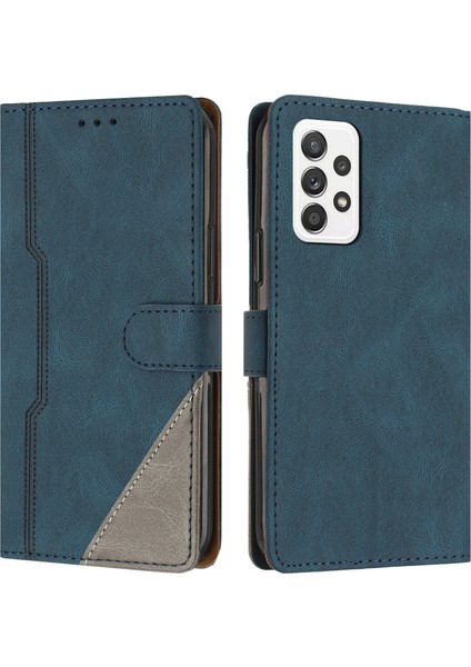Samsung Galaxy A72 Flip Cover Cüzdan Telefon Kılıfı ile Uyumlu, Kart Yuvalı ve Kickstand Fonksiyonlu (Yurt Dışından)
