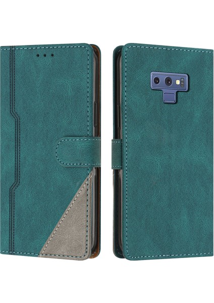 Samsung Galaxy Note 9 Flip Cover Cüzdan Telefon Kılıfı ile Uyumlu, Kart Yuvalı ve Kickstand Fonksiyonlu (Yurt Dışından)