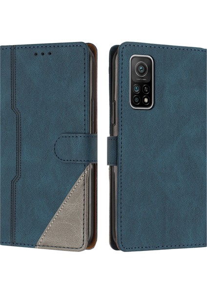 Xiaomi 10T/10T Pro Flip Cover Cüzdan Telefon Kılıfı ile Uyumlu, Kart Yuvalı ve Kickstand Fonksiyonlu (Yurt Dışından)