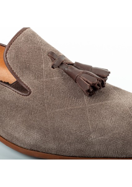 Hekla Püsküllü Mikrolight Taban Loafer Hakiki Deri Süet Erkek Klasik Ayakkabı modelleri