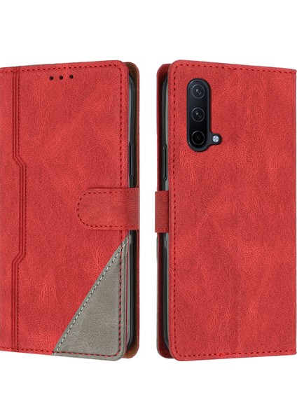 Oneplus Nord Ce 5g Flip Cover Cüzdan Telefon Kılıfı ile Uyumlu, Kart Yuvalı ve Kickstand Fonksiyonlu (Yurt Dışından)