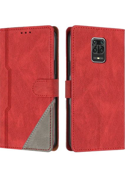 Xiaomi Redmi Note 9 Pro/9s Flip Cover Cüzdan Telefon Kılıfı ile Uyumlu, Kart Yuvalı ve Kickstand Fonksiyonlu (Yurt Dışından)