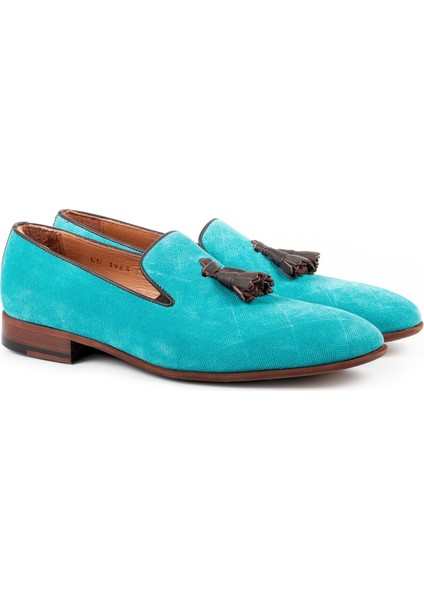 Hekla Püsküllü Mikrolight Taban Loafer Hakiki Deri Süet Erkek Klasik Ayakkabı